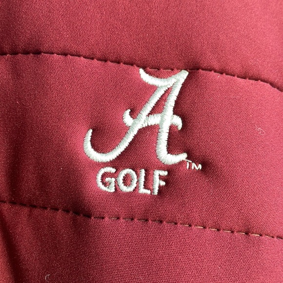 Ping men’s medium quilted light weight stretch fabric jacket w/U of Alabama A - Picture 2 of 8